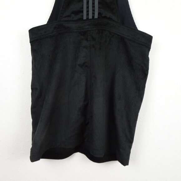 Adidas Originals Corduroy Dress Women's Size S Black Overall Dress - Picture 10 of 13